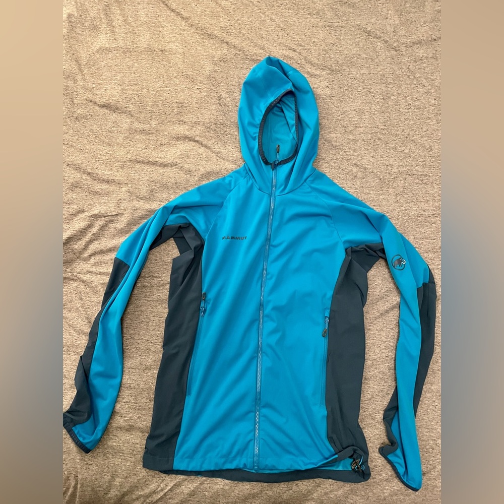 mammut hooded shell jacket